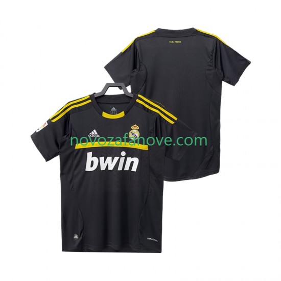 Nogometni Dres Real Madrid 2012 Golmanski Retro Muški Gostujući 2011 Kratkih Rukava