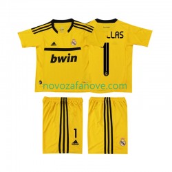 Nogometni Dres Real Madrid CASILLAS 1 2012 Golmanski Retro Dječji Domaći 2011 Kratkih Rukava