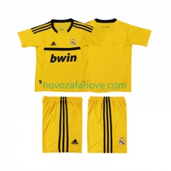 Nogometni Dres Real Madrid 2012 Golmanski Retro Dječji Domaći 2011 Kratkih Rukava