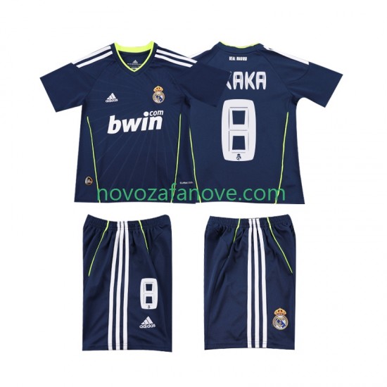 Nogometni Dres Real Madrid KAKA 8 Retro Dječji Gostujući 2011 2010 Kratkih Rukava