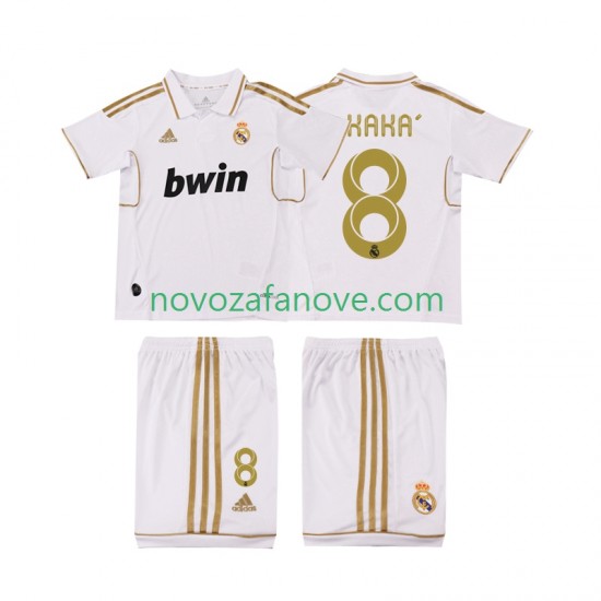 Nogometni Dres Real Madrid KAKA 8 2012 Retro Dječji Domaći 2011 Kratkih Rukava