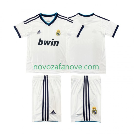 Nogometni Dres Real Madrid 2012 2013 Retro Dječji Domaći Kratkih Rukava