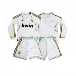 Nogometni Dres Real Madrid 2012 Retro Dječji Domaći 2011 Dugim Rukavima