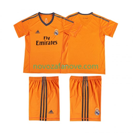 Nogometni Dres Real Madrid 2013 2014 Retro Dječji Treći Kratkih Rukava