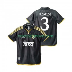 Nogometni Dres Real Madrid R.CARLOS 3 2001 Retro Muški Gostujući 1999 Kratkih Rukava