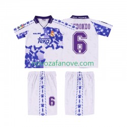 Nogometni Dres Real Madrid REDONDO 6 1996 1997 Retro Dječji Treći Kratkih Rukava