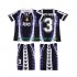 Nogometni Dres Real Madrid ROBERTO CARLOS 3 1997 Retro Dječji Treći 1998 Kratkih Rukava