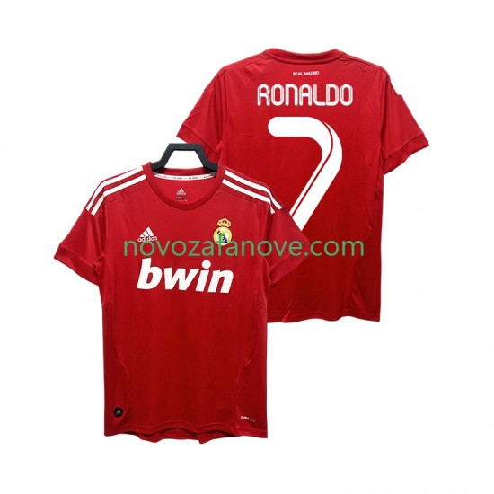 Nogometni Dres Real Madrid RONALDO 7 2012 Retro Muški Treći 2011 Kratkih Rukava