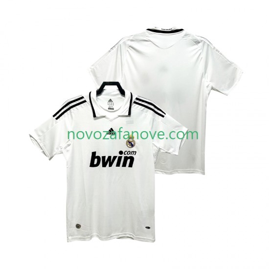 Nogometni Dres Real Madrid 2009 Retro Muški Domaći 2008 Kratkih Rukava