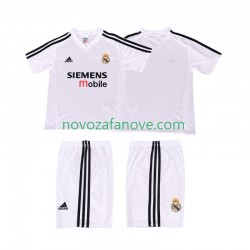 Nogometni Dres Real Madrid 5 Retro Dječji Domaći 2004 2002 Kratkih Rukava