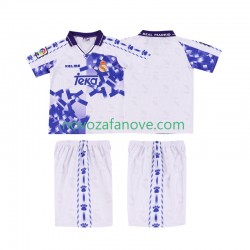 Nogometni Dres Real Madrid 1996 1997 Retro Dječji Treći Kratkih Rukava