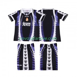 Nogometni Dres Real Madrid 1997 Retro Dječji Treći 1998 Kratkih Rukava