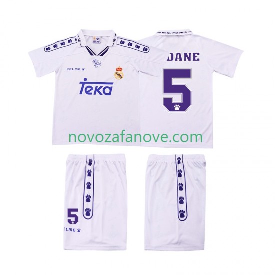 Nogometni Dres Real Madrid ZIDANE 5 1996 Retro Dječji Domaći 1994 Kratkih Rukava