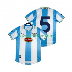 Nogometni Dres SS Lazio 5 2000 Retro Muški Domaći 1999 Kratkih Rukava
