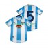 Nogometni Dres SS Lazio 5 2000 Retro Muški Domaći 1999 Kratkih Rukava