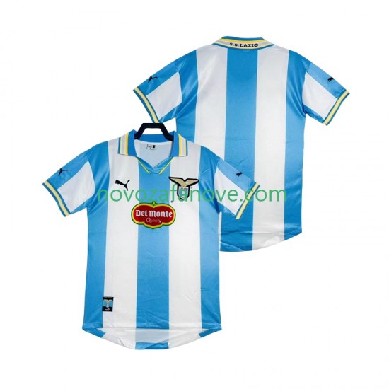 Nogometni Dres SS Lazio 2000 Retro Muški Domaći 1999 Kratkih Rukava
