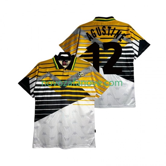 Nogometni Dres Južna Afrika AGUSTINE 12 Retro Muški Domaći 1994 Kratkih Rukava