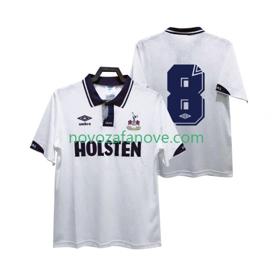 Nogometni Dres Tottenham Hotspur 8 1991 1993 Retro Muški Domaći Kratkih Rukava