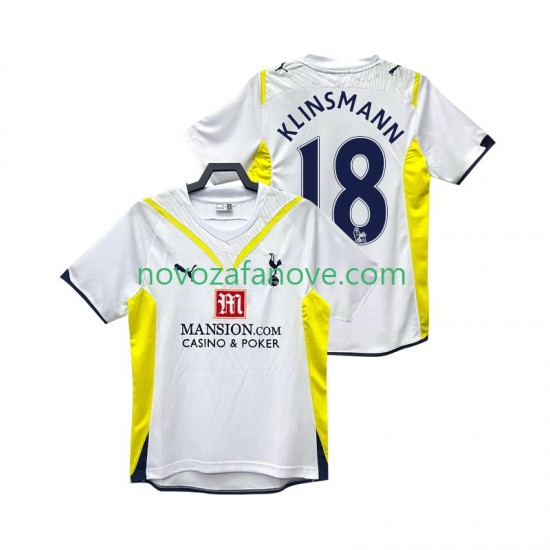 Nogometni Dres Tottenham Hotspur KLINSMANN 18 2009 Retro Muški Domaći 2010 Kratkih Rukava