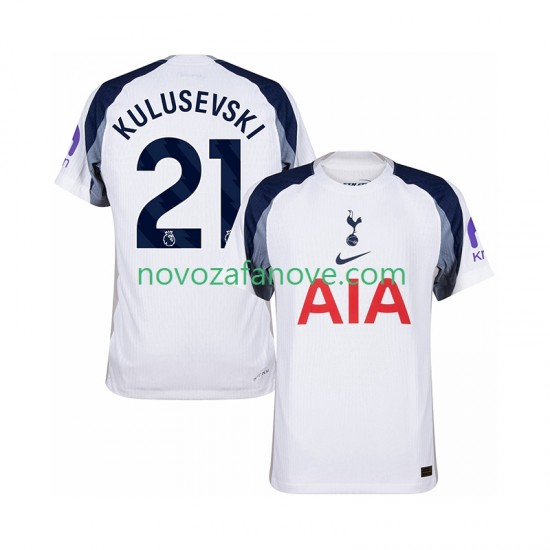 Nogometni Dres Tottenham Hotspur Kulusevski 21 Muški Domaći 2025-2026 Kratkih Rukava
