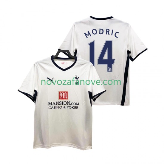 Nogometni Dres Tottenham Hotspur Modrić Luca 14 2009 Retro Muški Domaći 2008 Kratkih Rukava