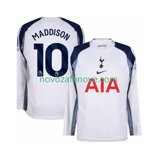 Nogometni Dres Tottenham Hotspur Maddison 10 Muški Domaći 2025-2026 Dugim Rukavima