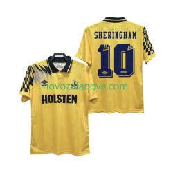Nogometni Dres Tottenham Hotspur SHERINGHAM 10 1992 Retro Muški Gostujući 1994 Kratkih Rukava