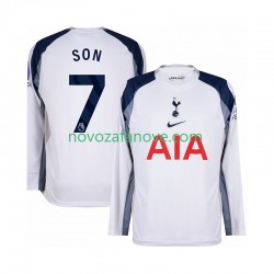 Nogometni Dres Tottenham Hotspur Son Heung-Min 7 Muški Domaći 2025-2026 Dugim Rukavima