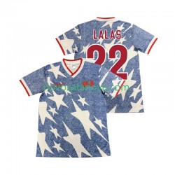 Nogometni Dres SAD LALAS 22 Retro Muški Gostujući 1994 Kratkih Rukava
