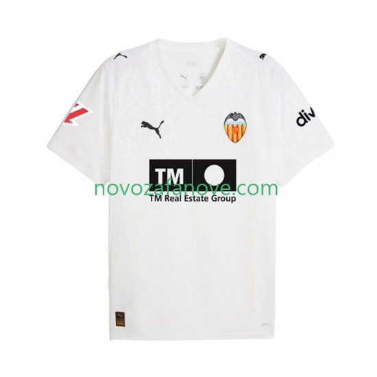 Nogometni Dres Valencia CF Muški Domaći 2025-2026 Kratkih Rukava