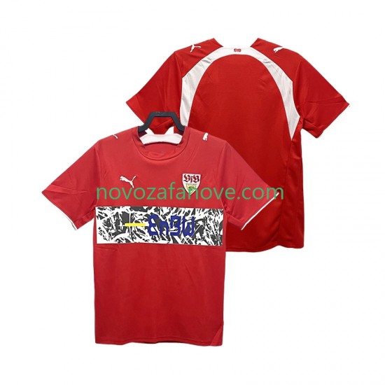 Nogometni Dres VfB Stuttgart 2007 Retro Muški Gostujući 2006 Kratkih Rukava