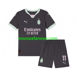 Nogometni Dres AC Milan Pulisic 11 Dječji Treći 2024-2025 Kratkih Rukava
