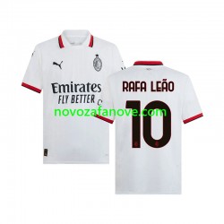 Nogometni Dres AC Milan RAFA LEAO 10 Muški Gostujući 2024-2025 Kratkih Rukava