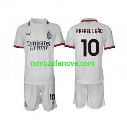 Nogometni Dres AC Milan Rafael Leao 10 Dječji Gostujući 2024-2025 Kratkih Rukava