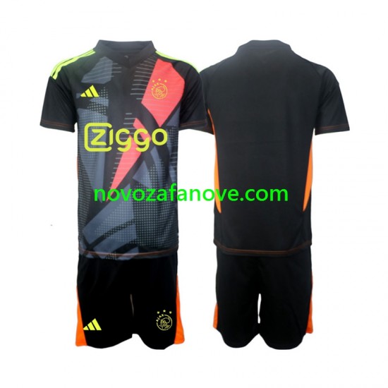 Nogometni Dres AFC Ajax Golmanski Dječji Domaći 2024-2025 Kratkih Rukava