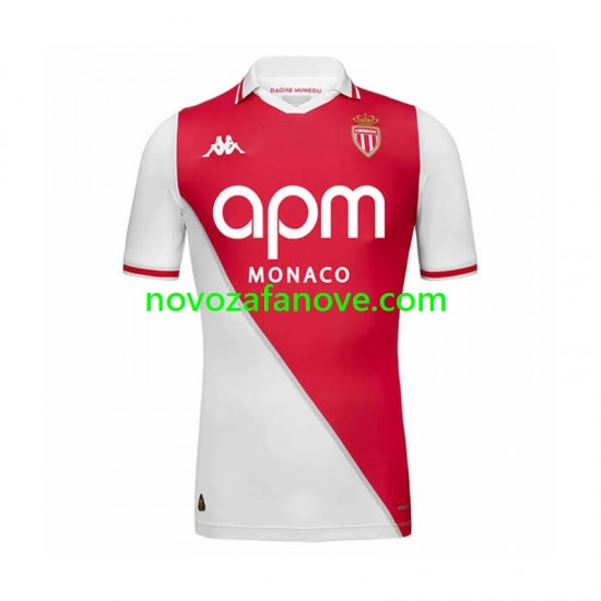 Nogometni Dres AS Monaco Muški Domaći 2024-2025 Kratkih Rukava