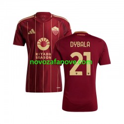 Nogometni Dres Roma Paulo Dybala 21 Muški Domaći 2024-2025 Kratkih Rukava