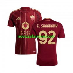 Nogometni Dres Roma Stephan El Shaarawy 92 Muški Domaći 2024-2025 Kratkih Rukava