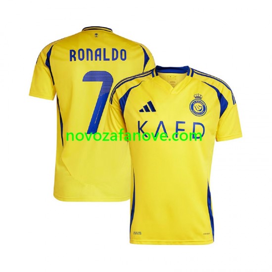 Nogometni Dres Al Nassr Cristiano Ronaldo 7 Muški Domaći 2024-2025 Kratkih Rukava