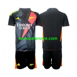 Nogometni Dres Arsenal Golmanski Dječji Treći 2024-2025 Kratkih Rukava