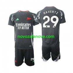 Nogometni Dres Arsenal Havertz 29 Dječji Gostujući 2024-2025 Kratkih Rukava