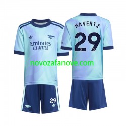 Nogometni Dres Arsenal Havertz 29 Dječji Treći 2024-2025 Kratkih Rukava