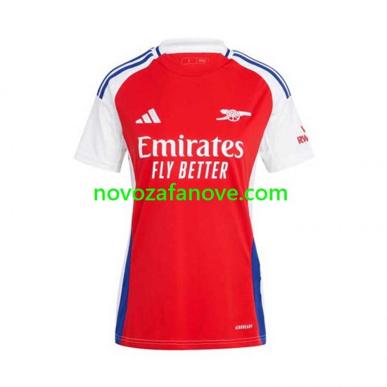 Nogometni Dres Arsenal Ženska Domaći 2024-2025 Kratkih Rukava