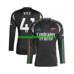 Nogometni Dres Arsenal Rice 41 Muški Gostujući 2024-2025 Dugim Rukavima
