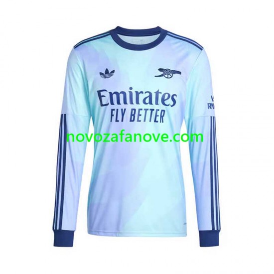 Nogometni Dres Arsenal Muški Treći 2024-2025 Dugim Rukavima