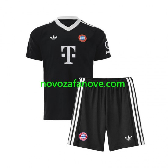 Nogometni Dres FC Bayern München Golmanski Dječji Treći 2024-2025 Kratkih Rukava