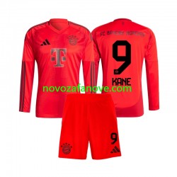 Nogometni Dres FC Bayern München Harry Kane 9 Dječji Domaći 2024-2025 Dugim Rukavima