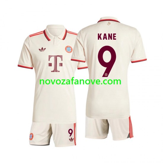 Nogometni Dres FC Bayern München Kane 9 Dječji Treći 2024-2025 Kratkih Rukava