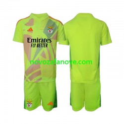 Nogometni Dres Benfica Golmanski Dječji Domaći 2024-2025 Kratkih Rukava