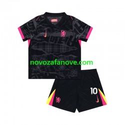 Nogometni Dres Chelsea Mychajlo Mudryk 10 Dječji Treći 2024-2025 Kratkih Rukava